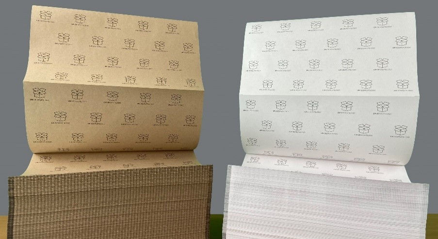 Bedrukt opvulmateriaal Bedrukt opvulmateriaal